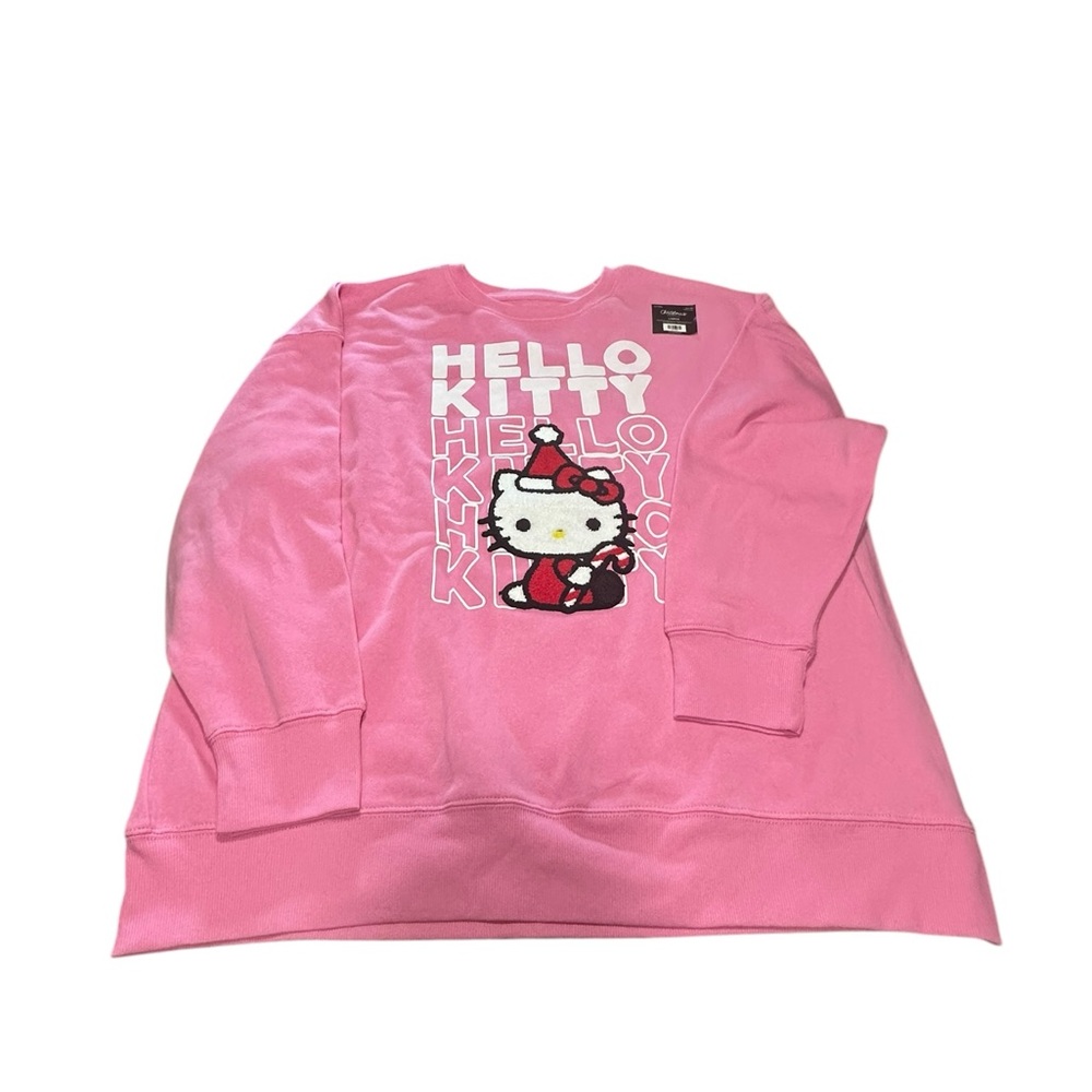 Hello Kitty Bubblegum Pink Long Sleeve Sweatshirt